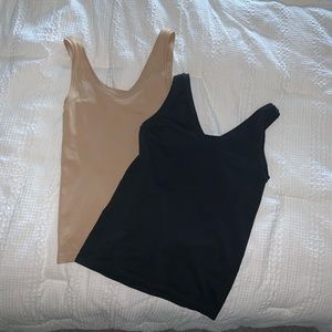 Seamless Shape-Wear Reversible Two-Way Tank